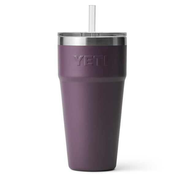 YETI Rambler 26 oz. Stackable Cup with Straw Lid, Nordic Purple