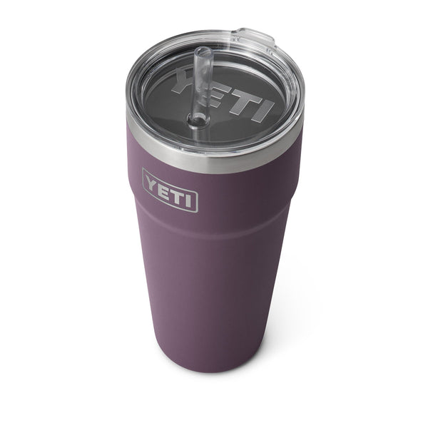 YETI Rambler 26 oz. Stackable Cup with Straw Lid, Nordic Purple