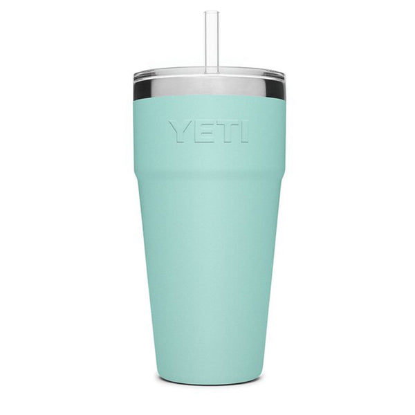 YETI Rambler 26 oz. Stackable Cup with Straw Lid, Seafoam