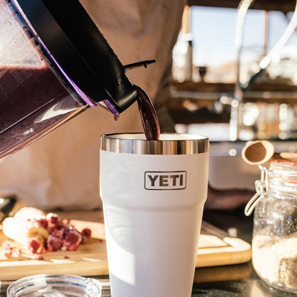 YETI Rambler 26 oz. Stackable Cup with Straw Lid, White