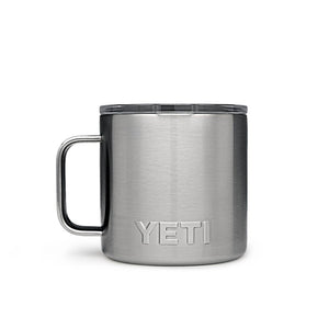 YETI Rambler 14 oz. Mug with MagSlider Lid, Stainless Steel