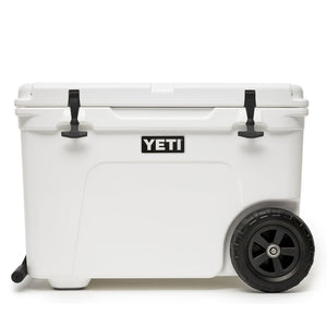 YETI Tundra Haul Hard Cooler on Wheels, White