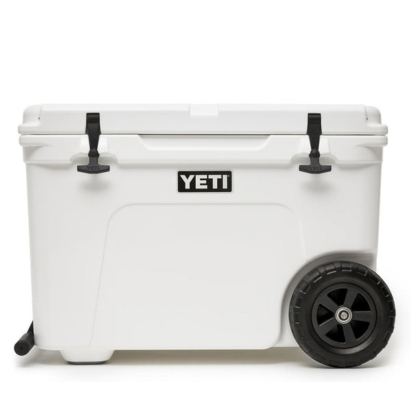 YETI Tundra Haul Hard Cooler on Wheels, White