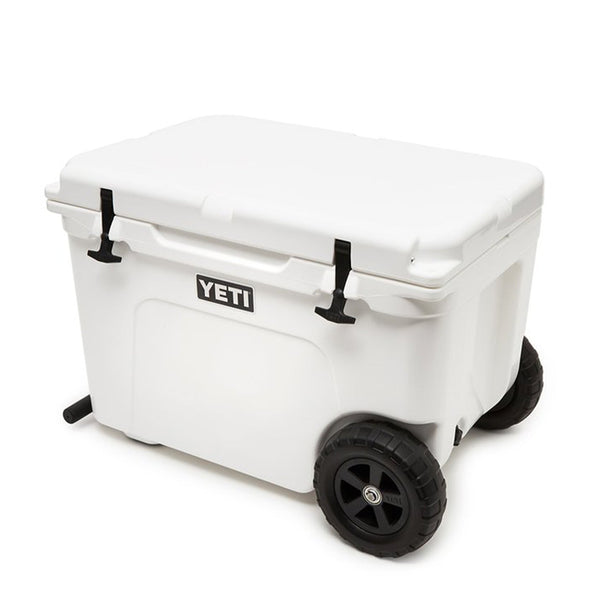 YETI Tundra Haul Hard Cooler on Wheels, White