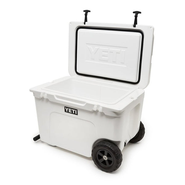 YETI Tundra Haul Hard Cooler on Wheels, White
