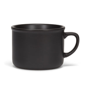 Abbott Cappuccino Matte Mug Black, 8oz