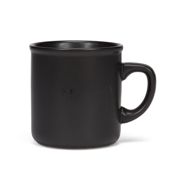 Abbot Classic Mug Matte Black, 12oz