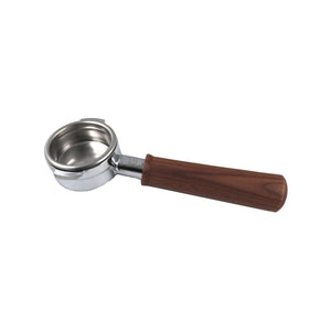 Ascaso Stainless Steel Bottomless Portafilter PM.319, Walnut