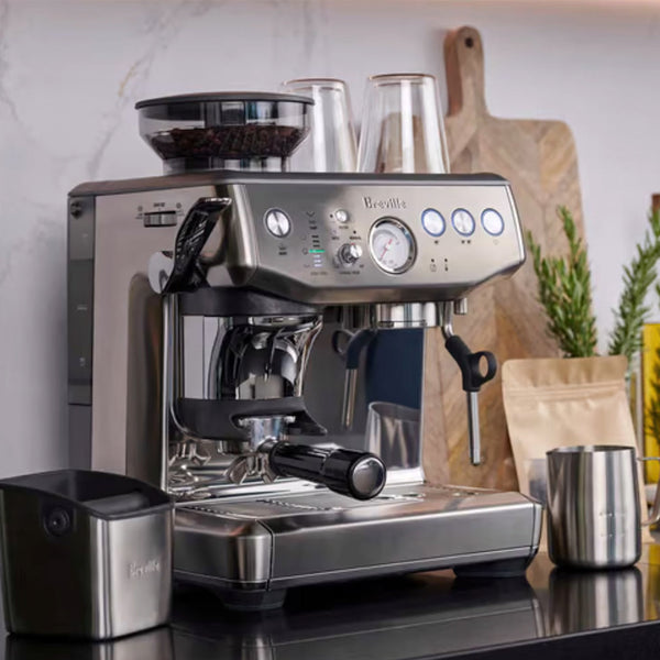 Breville Barista Express Impress Brushed Stainless Steel Automatic Espresso Machine