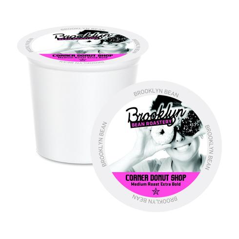 Brooklyn Beans Corner Donut Shop XB Single Serve Coffee 24 Pack