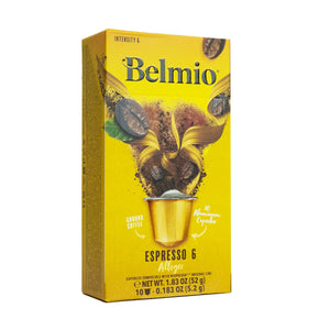 Belmio Espresso Allegro Nespresso® Compatible Capsules, 10 Pack