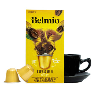 Belmio Espresso Allegro Nespresso® Compatible Capsules, 10 Pack