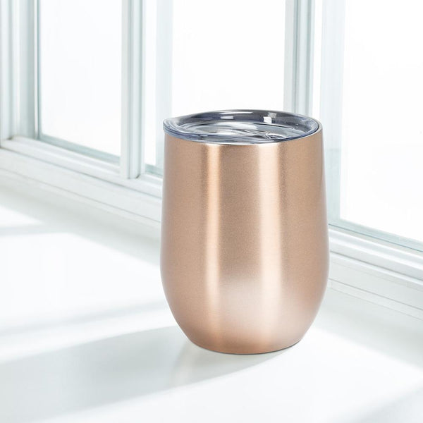Bevi Insulated Wine Tumbler, Copper
