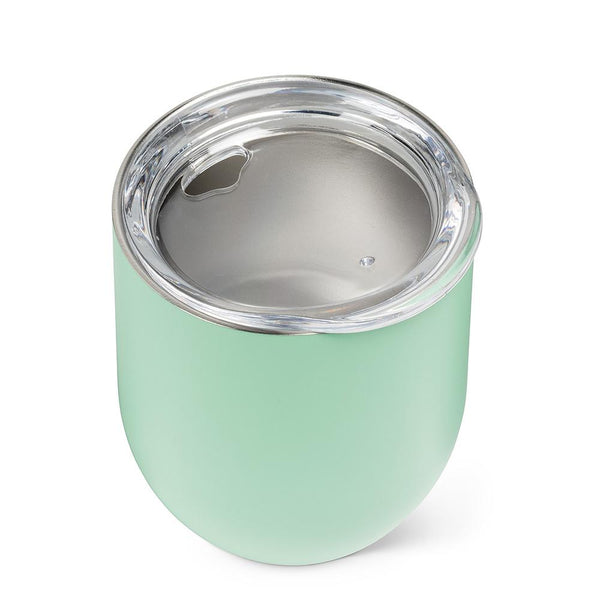 Bevi Insulated Wine Tumbler, Mint Green