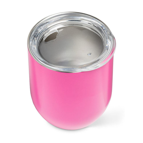 Bevi Insulated Wine Tumbler, Pink