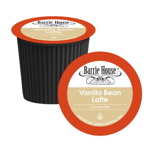 Barrie House Vanilla Bean Latte Single Serve 24 Pack