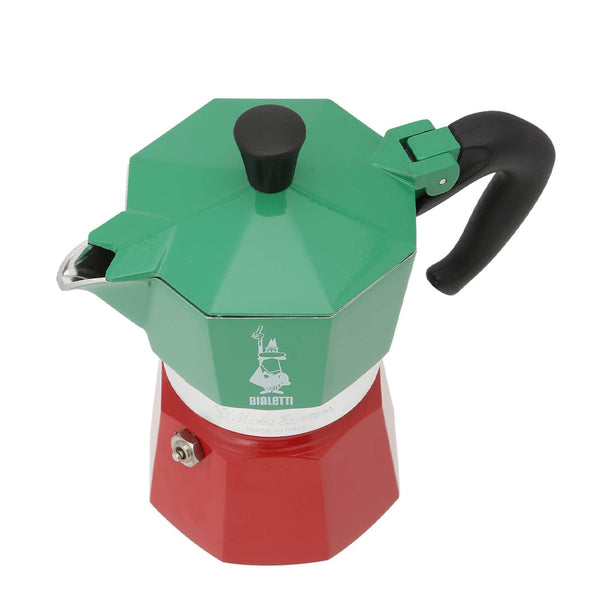 Bialetti Moka Express Italia Stovetop Espresso Maker, 3 Cup