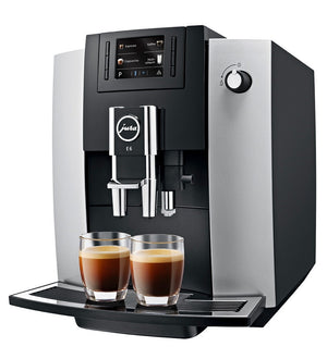 Jura E6 Automatic Espresso Machine, Platinum
