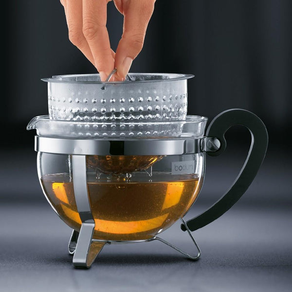 Bodum Chambord 1.3L Teapot, Black