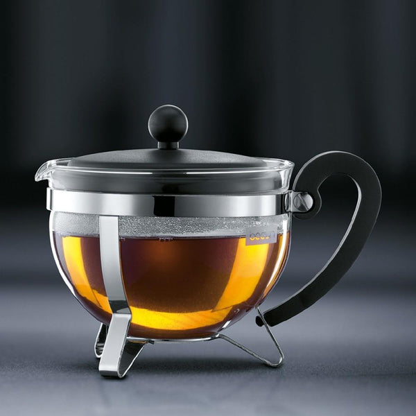 Bodum Chambord 1.3L Teapot, Black