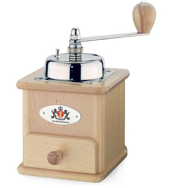 Zassenhaus Brasilia Manual Coffee Mill, Beech Wood