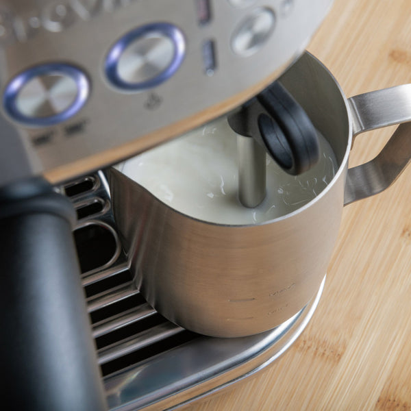 Breville Bambino Plus Automatic Espresso Machine, Damson Navy