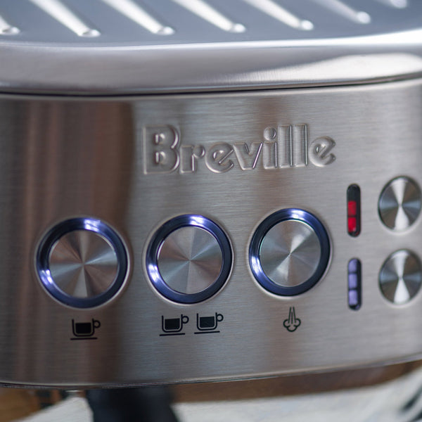 Breville Bambino Plus Automatic Espresso Machine, Black Truffle