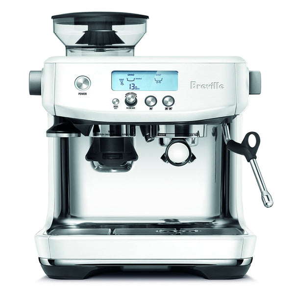 Breville Barista Pro Espresso Machine in Sea Salt White