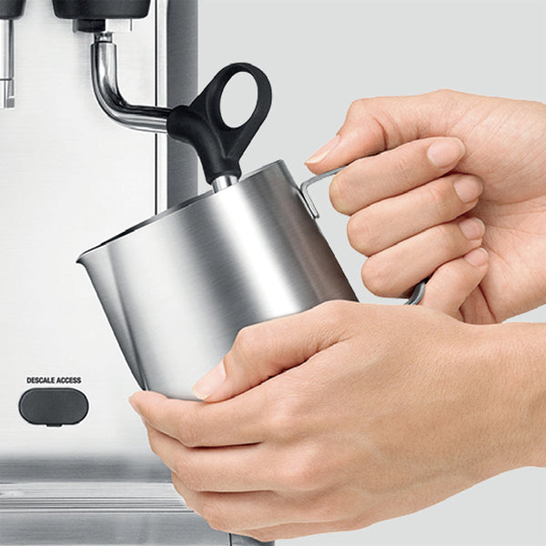 Steaming Milk with the Breville Barista Pro Espresso Machine Steam Wand