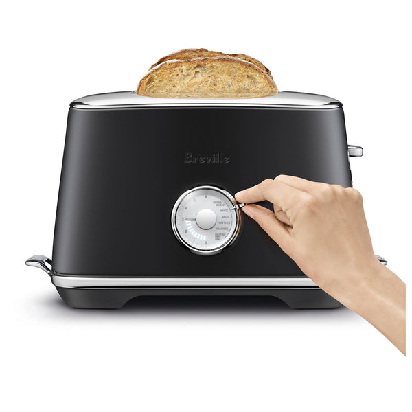 Breville The Toast Select Luxe Toaster, Black Truffle