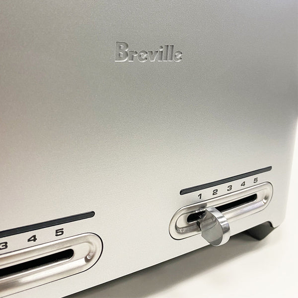 Open Box (#348) Breville Die-Cast 4-Slice Smart Toaster, Brushed Aluminum