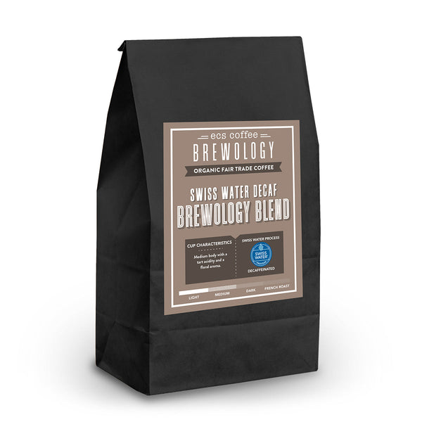 Brewology Blend Swiss Water Decaf Whole Bean Coffee 1lb