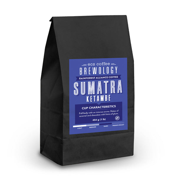 Brewology Sumatra Ketambe Whole Bean Coffee, 1lb