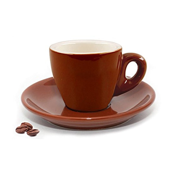 Cuisinox Set of 4 Cappuccino Cups, Brown