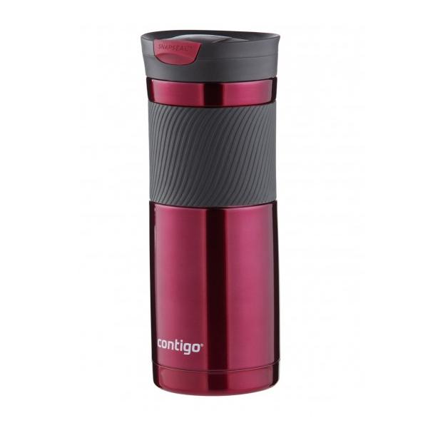 Contigo SnapSeal Byron Stainless Steel Travel Mug, Vivacious