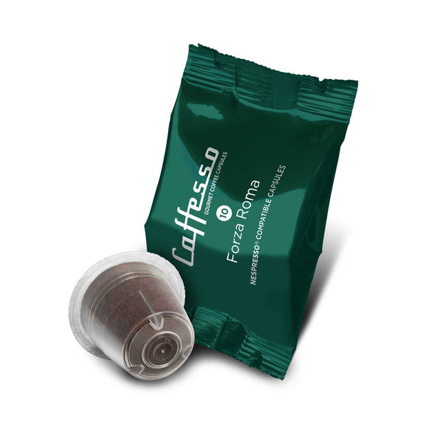 Caffesso Forza Roma Nespresso Compatible Capsules, 10 Pack