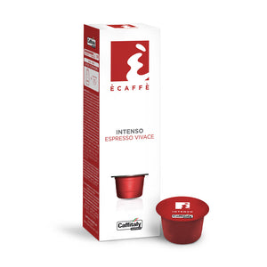 Caffitaly ecaffe Intenso Espresso Capsules 10 Count