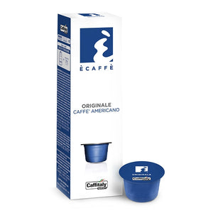 Ècaffè Originale Caffe' Americano Caffitaly Capsules, Box and Cup