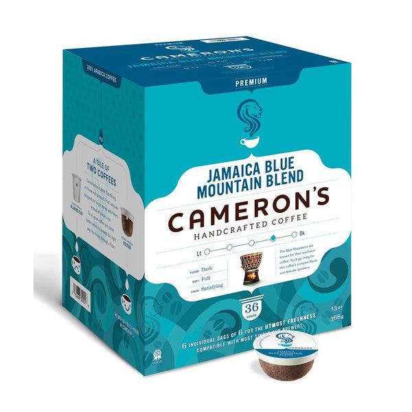 Cameron's Jamaica Blue Mountain Blend Single Serve Coffee 36 Pack