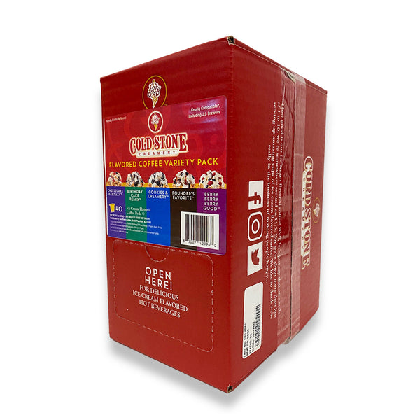 Cold Stone Creamery Single Serve Coffee Variety, 40 Pack