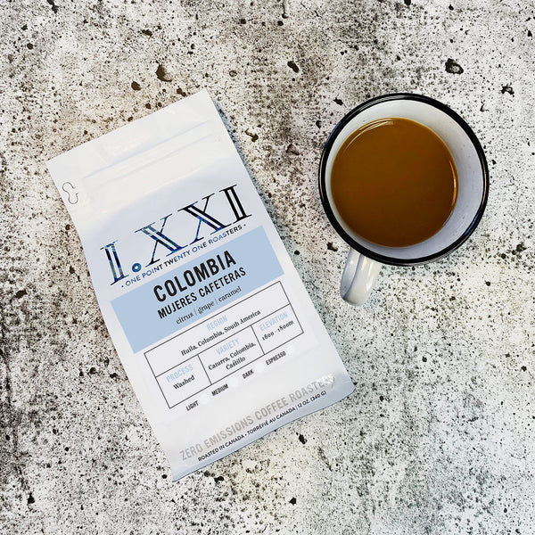 I.XXI Colombia Mujeres Cafeteras Whole Bean Coffee, 12 oz.