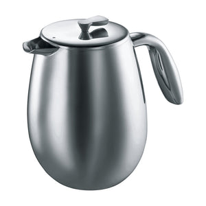 Bodum Columbia Stainless Steel 8 Cup French Press Coffee Maker