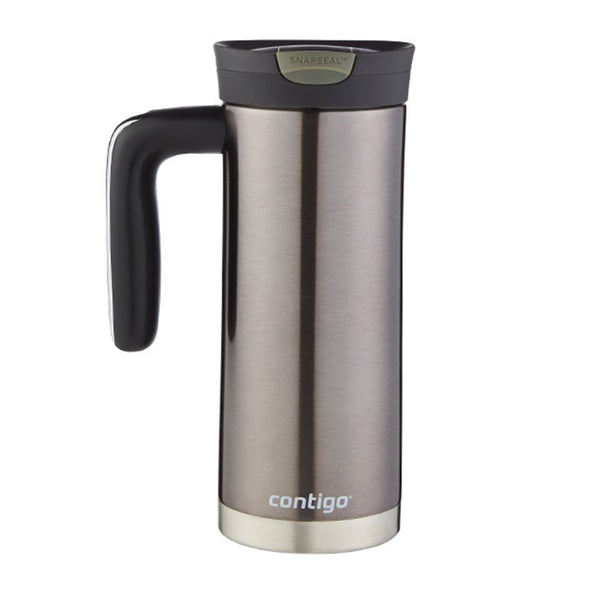 Contigo SnapSeal Superior Stainless Steel Travel Mug, Gunmetal