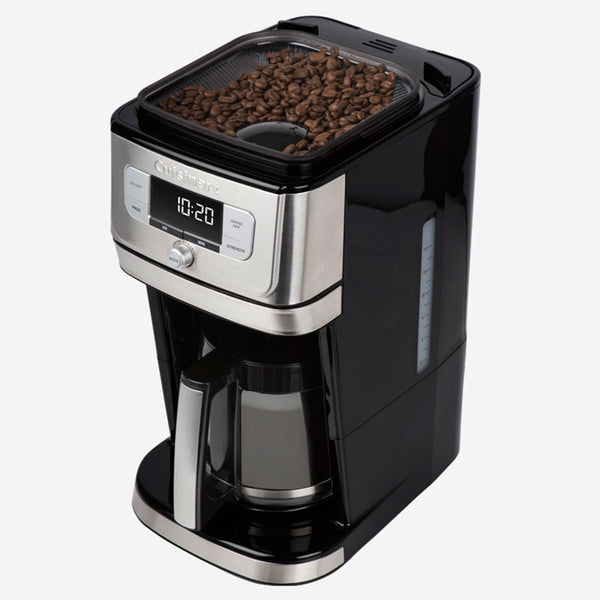Cuisinart Fully Automatic Burr Grind and Brew 12 Cup Coffeemaker, Glass Carafe