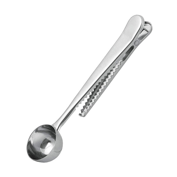 Cuisinox Stainless Steel Coffee and Tea Scoop with Clamp