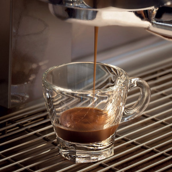 Cuisivin Caff Glass Espresso Cups 2.5 oz, Set of 2