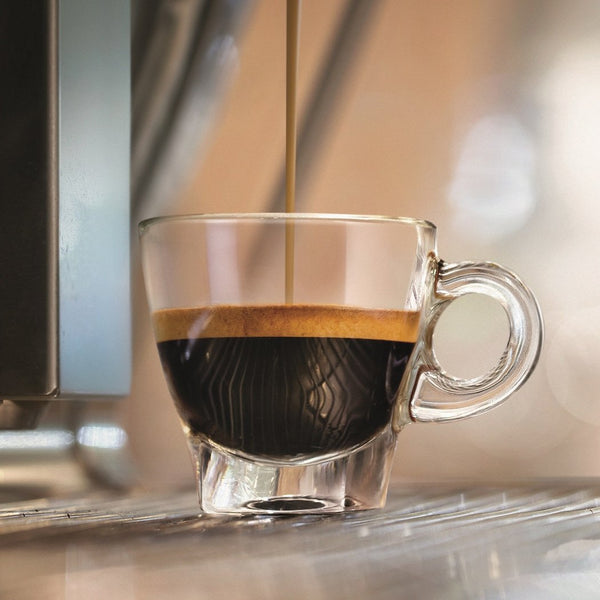 Cuisivin Caff Glass Espresso Cups 2.5 oz, Set of 2