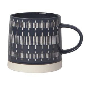 Danica Heirloom Tempo Artisan Stoneware Mug 9oz, Navy