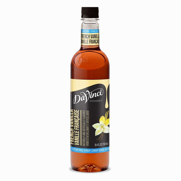 DaVinci Sugar Free French Vanilla Syrup, 750 ml
