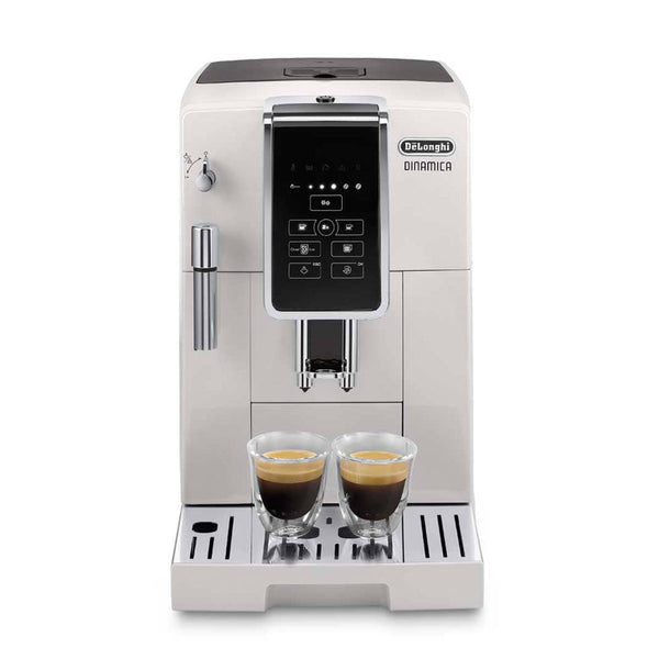 DeLonghi Dinamica Automatic Iced Coffee & Espresso Machine, White